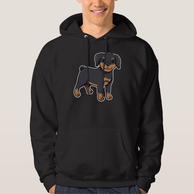 Moletom Feliz Rottweiler 34 (Frente)