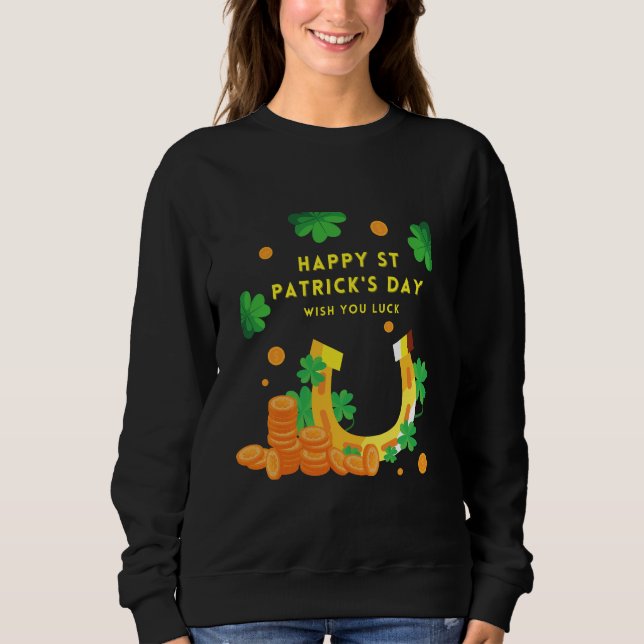 Moletom Feliz Rua. Dia dos Patricks. (Frente)