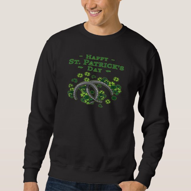 Moletom Feliz Rua. Homens do Dia de Patrick Mulheres Camar (Frente)