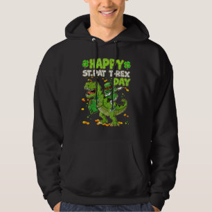 Moletom Feliz Rua no Trex Day Dabbing Shamrock St Patricks