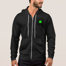 Feliz Rua. O Cheio de Patrick, Zip Hoodie