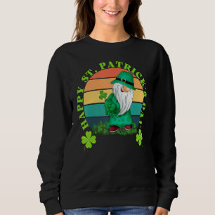 Moletom Feliz Rua Patrick S Day Vintage Gnomos Santo Paddy