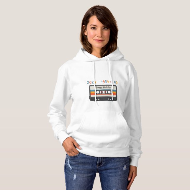 Moletom Feliz T-Shirt de 40 dias (Frente Completa)