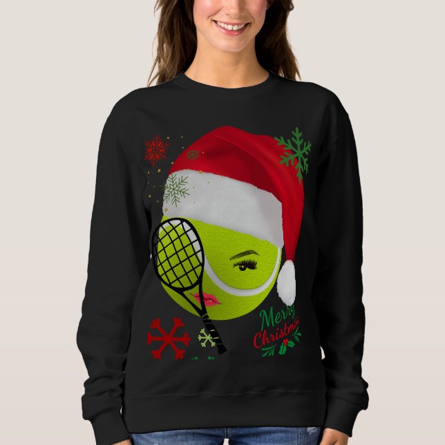 Moletom Feliz Tênis de Natal (Frente)