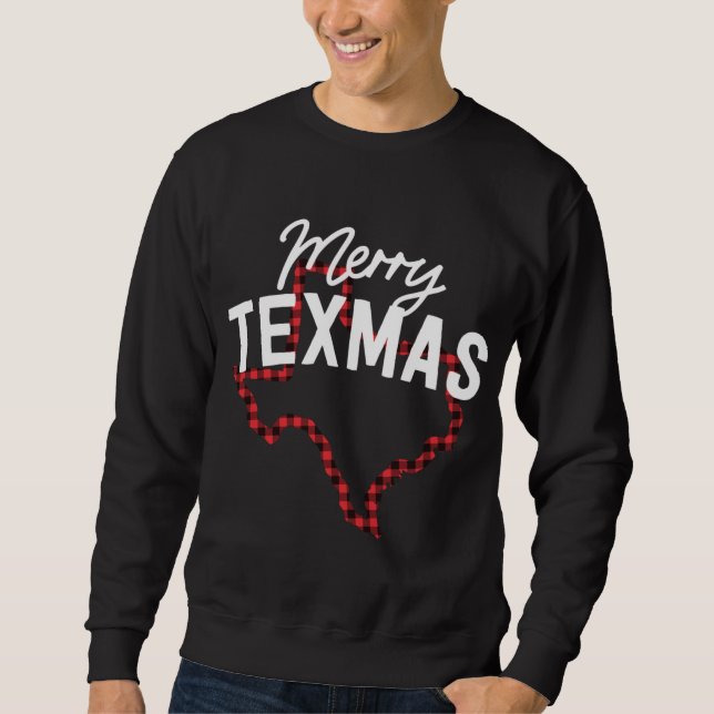 Moletom Feliz Texmas Southern Texas State Buffal (Frente)