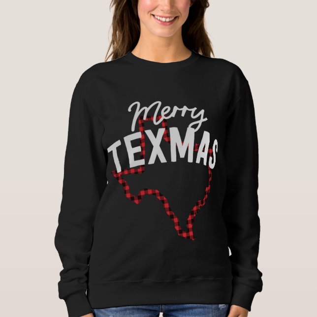 Moletom Feliz Texmas Southern Texas State Buffal (Frente)