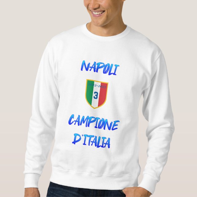Moletom Felpa Napoli Scudetto (Frente)