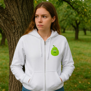 Moletom Felpudo Grumado Caráter de Fruta Engraçado