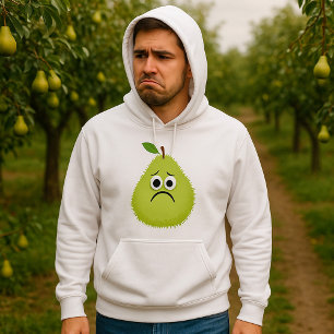 Moletom Felpudo Grumado Caráter de Fruta Engraçado