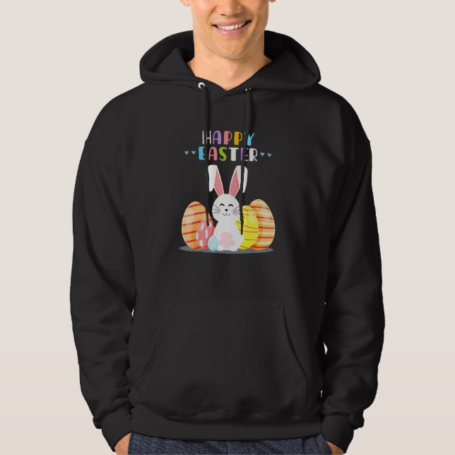 Moletom Felz pascoa de coelhos Primavera de cocaína Bunny  (Frente)