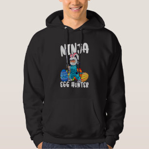 Moletom Felz pascoa Dia K de caça aos ovos de Ninja-Cute J