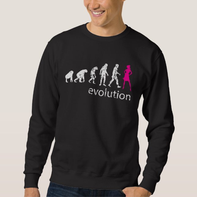 Moletom Female Evolution Feminist Strong Women Inspiration (Frente)