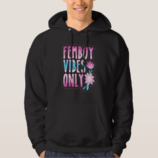 Moletom Femboy Vibes Apenas Orgulho gay Sinalizador Positi