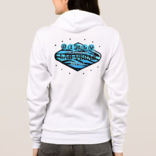 MOLETOM FEMININO DA CAMISOLA DO HOODIE DE LAS VEGAS