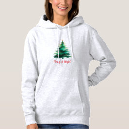 Moletom Feminino Personalizado Merry & Bright