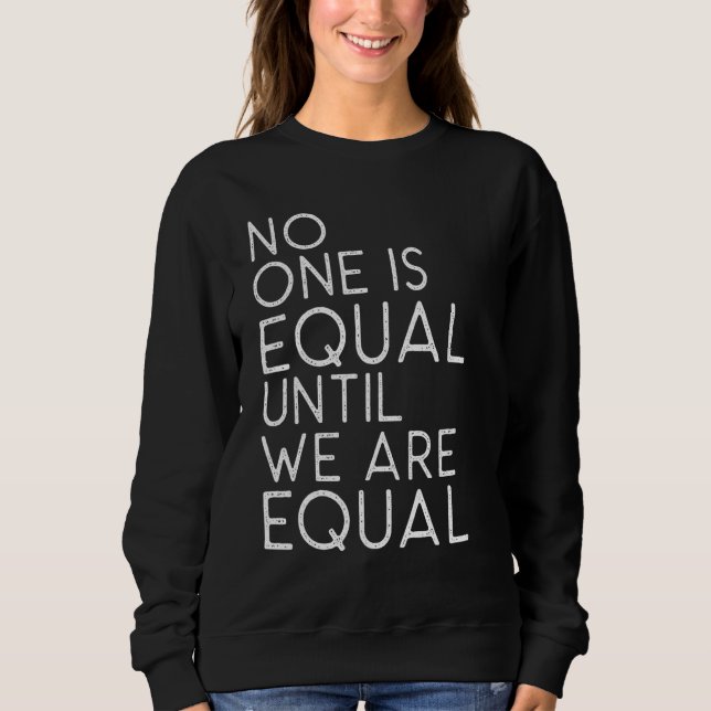 Moletom Feminista Feminismo Empoderar Igual Igualdade (Frente)