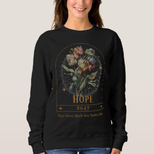 Moletom Feminista Floral 8647 Anti-Trump Direitos Humanos