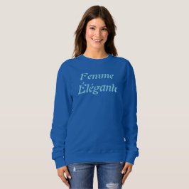 Moletom Femme Élégante T-Shirt