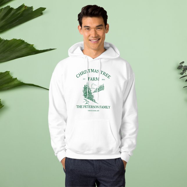 Moletom Feriado Minimalista de Natal (Christmas Minimalist Holiday Hoodie)