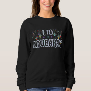 Moletom Feriado muçulmano árabe Eid Al Fitr Eid Ul Adha Mu