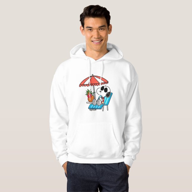 Moletom Férias de praia em Holiday Hoodies (Frente Completa)