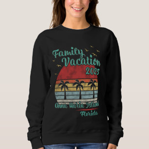 Moletom Férias em Família 2025 Flórida Anna Maria Island F