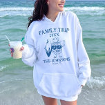 Moletom Férias Personalizadas - Praia de Correspondência F<br><div class="desc">Embarque as vibrações costeiras com a "Família de Férias Personalizadas 2024 Matching Beach Hoodie". Este capuz é o seu companheiro perfeito para uma fuga de praia, com atributos como camisas de férias personalizadas da família, camisas de férias da família e camisas de férias personalizadas. O toque personalizado garante um olhar...</div>