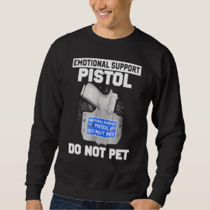 Moletom Ferramenta de suporte emocional Não Pet Roupa