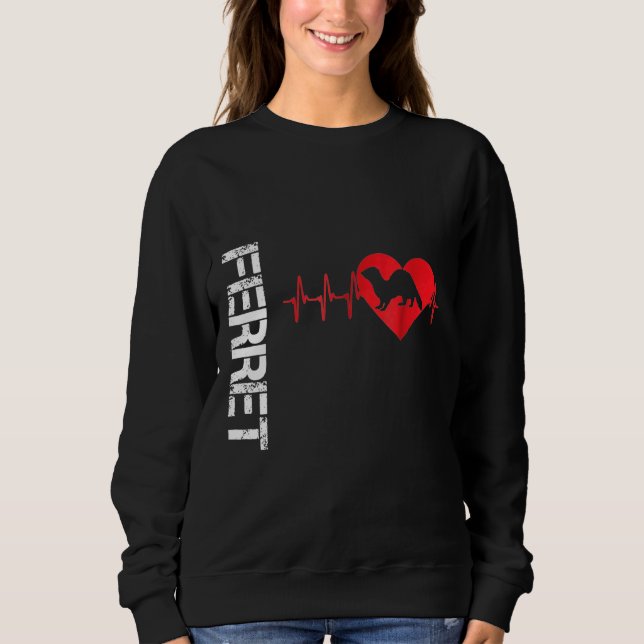 Moletom Ferre Ferret Heartbeat (Frente)