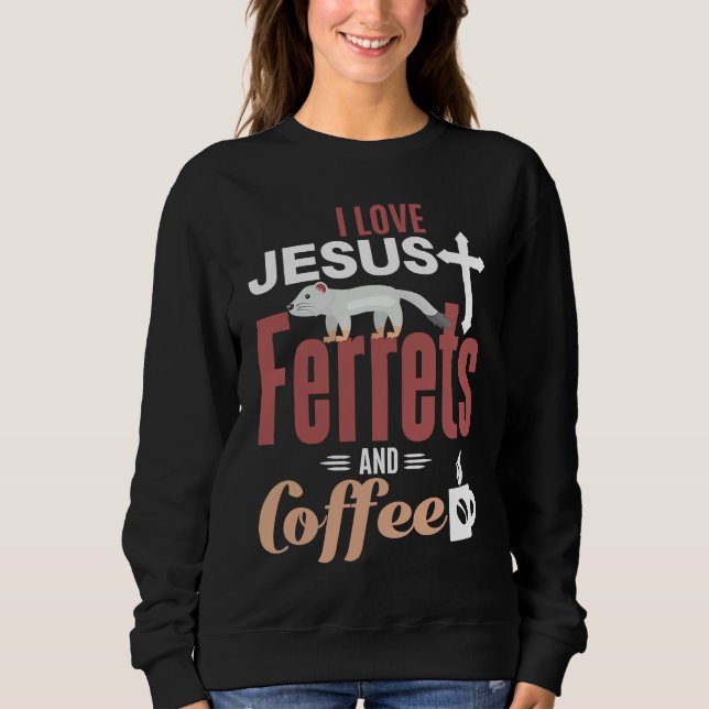Moletom Ferre Jesus Coffee  Christian Ferret (Frente)