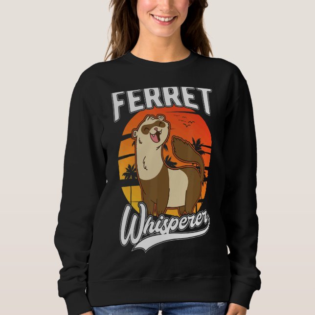 Moletom Ferret Whisperer (Frente)