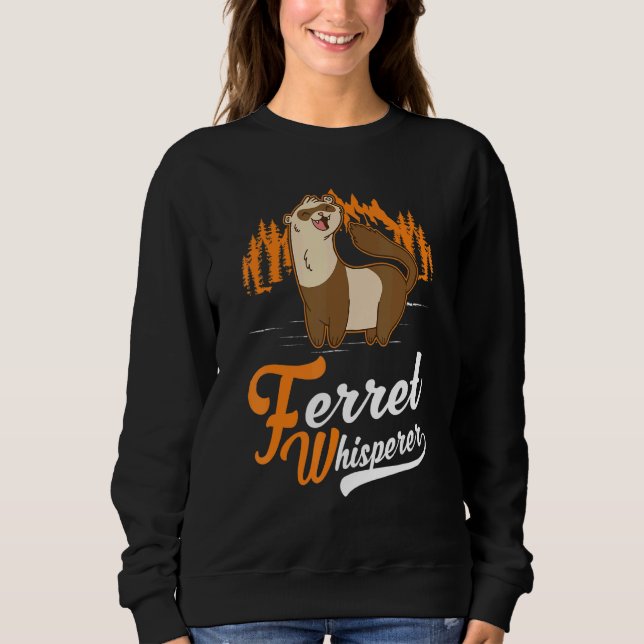 Moletom Ferret Whisperer (Frente)