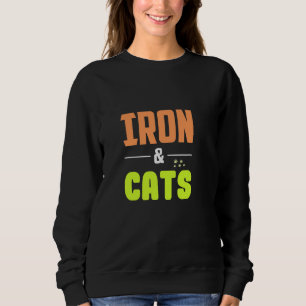 Moletom Ferro e Gatos