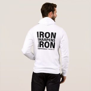 Moletom Ferro Sharpens Iron Bella + Canvas Zip-Up Hoodie