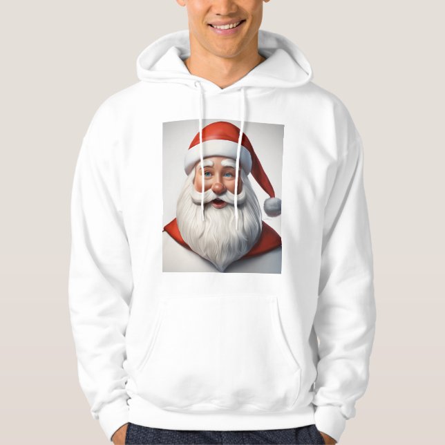 Moletom FesSanta Claus T-Shirt Design (Frente)