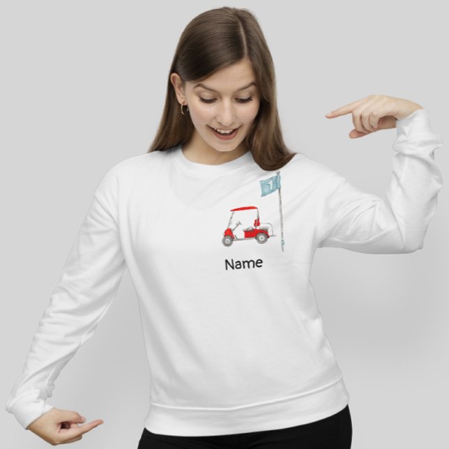 Moletom Festa de 1º aniversário de golfe (Criador carregado)