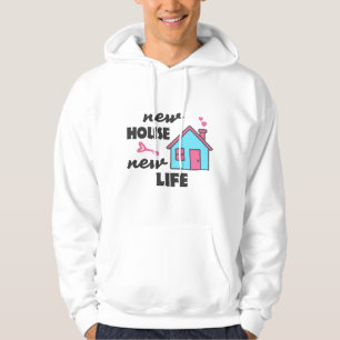 Moletom Festa de aquecimento doméstico New House New Life