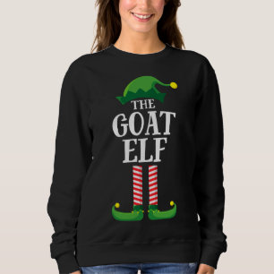 Moletom Festa de Natal da Família Goat Elf Matching