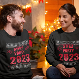 MOLETOM FESTA DE NATAL DE CHRISTMAS UGLY SWEATER 2023