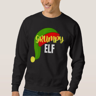 Moletom Festa de Natal do Grupo Familiar Grumpy Elf Corres