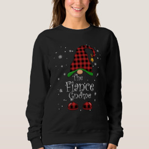 Moletom Fiance Gnomo Buffalo Xadrez Matching Family Christ