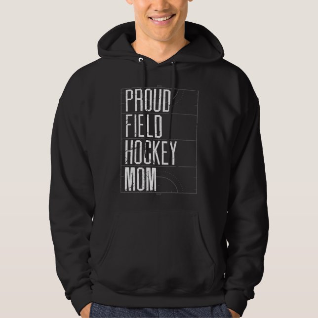 Moletom Field Hockey Mom Vintage (Frente)