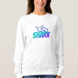 Moletom Fierce Gradient Shark Logo | Bold Ocean