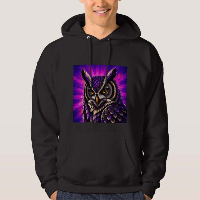 Moletom Fierce Owl Vintage Vida Selvagem (Frente)