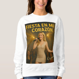 Moletom Fiesta en mi corazón - Sweatshirt Damen