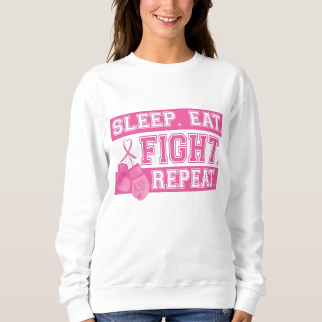 Moletom Fight Breast Cancer Awareness Sweatshirt (Frente)