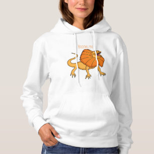 Moletom Figura de desenho animado de lagarto-de-pescoço-f