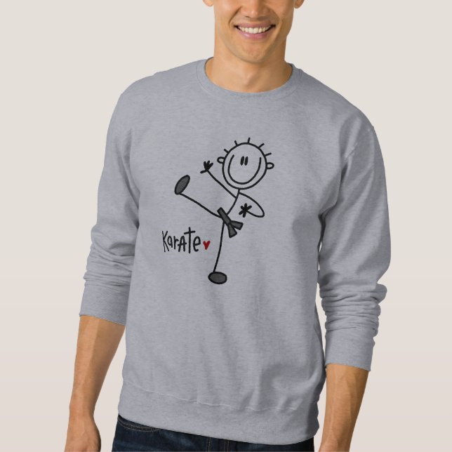 Moletom Figura masculina básica t-shirt e presentes da (Frente)