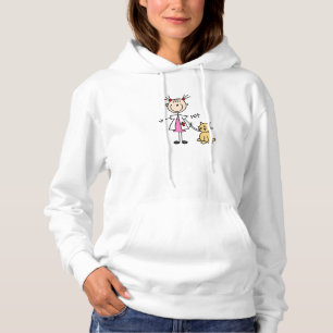 Moletom Figura veterinária da vara