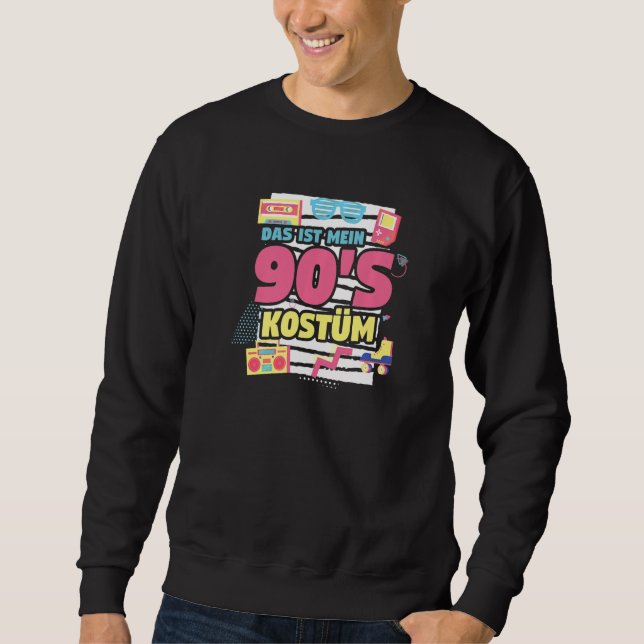 Moletom Figurino 90 da década de 90 Retro Music Motto 90 (Frente)